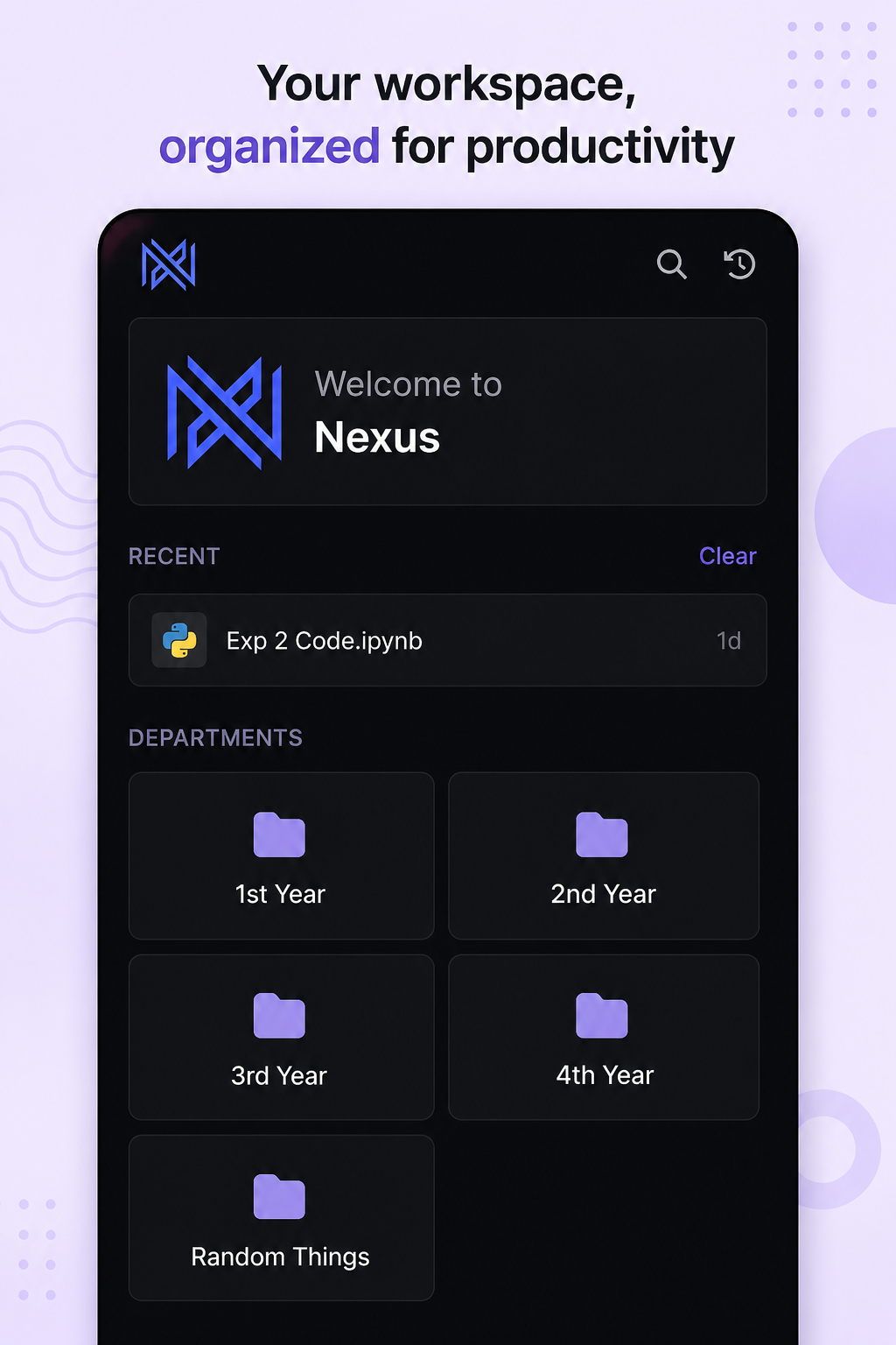 Nexus Screenshot 2